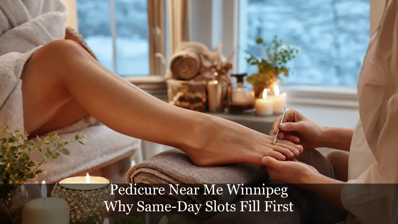 Pedicure Near Me Winnipeg: Why Same-Day Slots Fill First